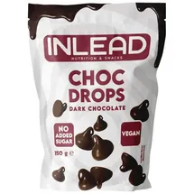 INLEAD Choc Drops, 150g - Dark Chocolate