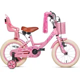 Nogan Butterfly Kinderfahrrad Rosa rosa 14"
