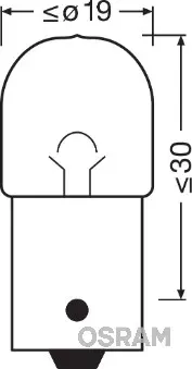 OSRAM Glühlampe, Innenraumleuchte 5627tsp