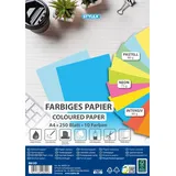Stylex Farbiges Papier A4 250 g/m2 250 Blatt