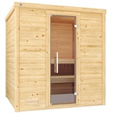 weka Sauna Bergen (Set), beige