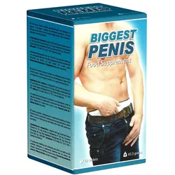 Biggest Penis – Nahrungsergänzung mit L-Arginin und Zink (60 Tabletten) 60 St