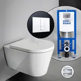 kartell laufen LAUFEN Komplett-SET Wand-WC mit WC-Sitz Weiß