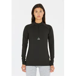 Langarmshirt SOS "Timberline", Herren, Gr. M, schwarz, 90% Polyester, 10% Elasthan, unifarben, sportlich, kurz, Rundhals, Langarm, Shirts, Im komfortablen und anliegenden Schnitt
