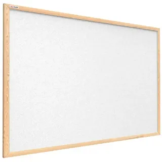 ALLboards Pinnwand mit Holz Rahmen 90x60cm Korktafel Korkwand Pinnwand Kork