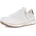 Damen Sneaker Weiss Silber Platin 40 EU Weit