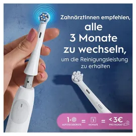 Oral-B iO Sanfte Reinigung Aufsteckbürste weiß 8 St.