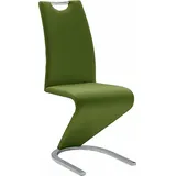 MCA Furniture Freischwinger »Amado«, (Set), 4 St., Kunstleder, 2er-, 4er-, 6er-Set, Stuhl belastbar bis 120 Kg, grün