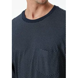 SCHIESSER Schlafanzug Comfort Essentials Blau M (50)