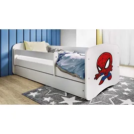 raumhirsch furniture Kinderbett 80 x 180 cm Holzwerkstoff weiß