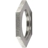 HellermannTyton 166-50100 ALNPB-M12 Gegenmutter Metall