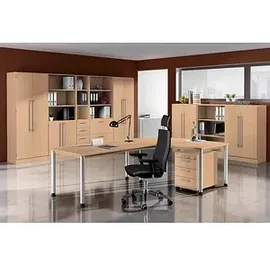 Hammerbacher Serie V7300 Aktenschrank 80 x 42 x 200,4 cm ahorn