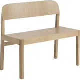 Muuto Sitzbank Workshop Eiche Natur Beige