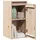 vidaXL Wandschrank, Braun, Holz, Kiefer, Rechteckig, 30x40x30 cm, Wohnzimmer, Wohnwände, Hängeelemente