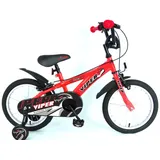 T&Y Trade 18 Zoll Fahrrad Kinder Jungen Mädchen Kinderfahrrad Rad Bike VIPER ROT - Rot