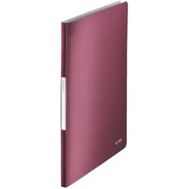 Leitz Sichtbuch A4 Granat Rot 20 Hüllen