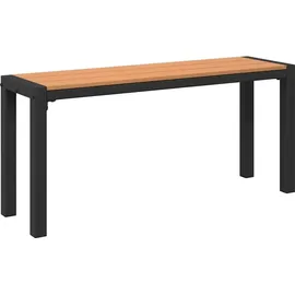 vidaXL Garten Essgruppe mit Kissen 3 pcs Braun Stahl - Braun