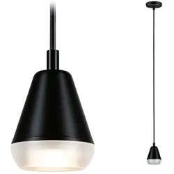 Paulmann LED Pendelleuchte Luia GU10 max. 10W Satin#Signalschwarz 76990