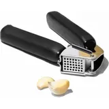 OXO Good Grips Knoblauchpresse zum Zerdrücken von Knoblauch und Ingwer – spülmaschinenfest