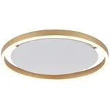 just light. JUST Light Deckenleuchte Ritus Messing Matt Ø 40 cm