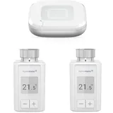 Homematic IP Smart Home Set Raumklima mit Access Point, 2 Heizkörperthermostate