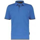DASSY Poloshirt, AZURBLAU/ANTHRAZITGRAU, Gr. 4XL