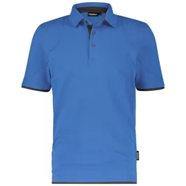 DASSY Poloshirt, AZURBLAU/ANTHRAZITGRAU, Gr. 4XL