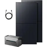 Anker Solix Balkonkraftwerk Speicher 1.080 W Solarbank 2 E1600 Pro 2 Solarpanels