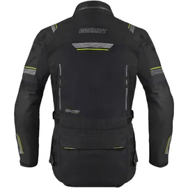 Germot Amaruq Motorrad Textiljacke Schwarz/Gelb 3XL
