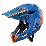 Cratoni C-Maniac 2.0 MX 52-56 cm blue/orange matt