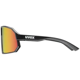 Uvex Sportstyle 237 one size black matt/mirror red