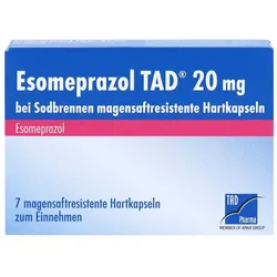 Esomeprazol TAD 20mg bei Sodbrennen