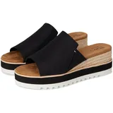 TOMS Abby Slide black beachside woven/knot 37.5