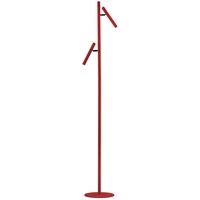 XXXLutz Led-Stehleuchte, rot - 163 cm,