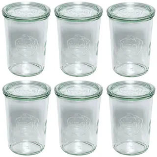 Weck Sturzglas 850ml 6er Pack