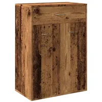 VidaXL Schuhschrank Altholz-Optik 60x35x84 cm Holzwerkstoff