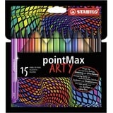 Stabilo pointMax ARTY 15er Pack - mit 15 verschiedenen Farben