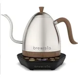 Applica Artisan Electric Gooseneck Kettle stainless/wood