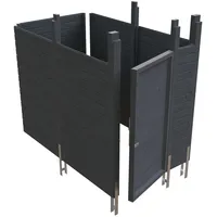 SKANHOLZ Abstellraum zum Unterbau C7 bis 550 cm schiefergrau