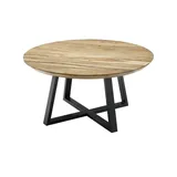Sofa.de Safaga holzfarben 90 x 45 x 90 cm