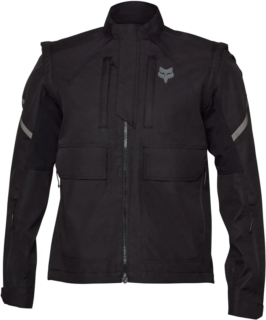 FOX Defend Off-Road Motocross Jacke, schwarz, Größe L für Männer