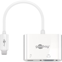 Wentronic Goobay USB-C Multiport Adapter, 15cm (62107)