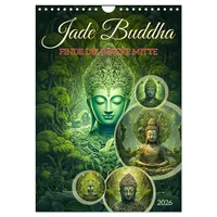 Calvendo Jade Buddha - Finde die innere Mitte (Wandkalender