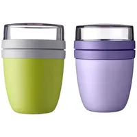 Mepal | Lunchpot Ellipse Mixed | Lemon Lime +