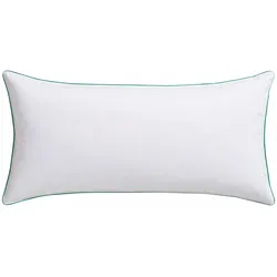 Federkissen FJÖDUR "Fee", weiß, B:40cm L:80cm, Bezug: 100% Baumwolle. Füllung: 85% Federn, 15% Daunen, Kopfkissen