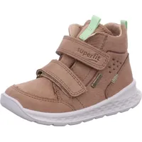 superfit Baby Jungen Breeze leicht gefütterte Gore-Tex Sneaker, BRAUN/HELLGRÜN 3020