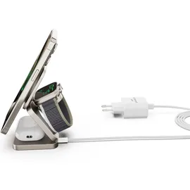 CubeNest Qi2 SQ312 Pro Titanium 3in1 mit MagSafe Halterung