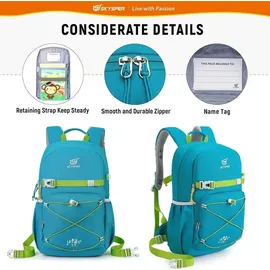 luxuskollektion Kinderrucksack 15 l blau