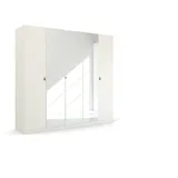 Rauch Drehtürenschrank Homey by Quadra Spin 226 x 210 x 54 cm Weiß