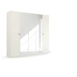 Rauch Drehtürenschrank Homey by Quadra Spin 226 x 210 x 54 cm Weiß